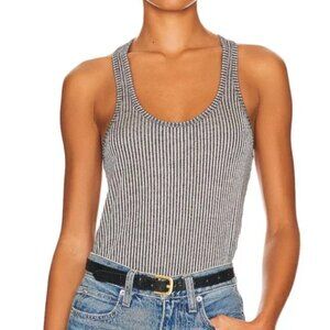 Striped Gray Tank Top